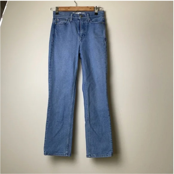 AYR The Yes Yes Yes Irie Straight High Rise Jeans Size 24 - Picture 2 of 6